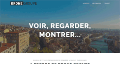 Desktop Screenshot of dronegroupe.com